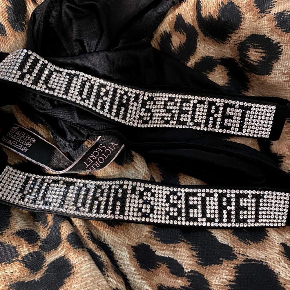 Victoria secret rhinestone thong